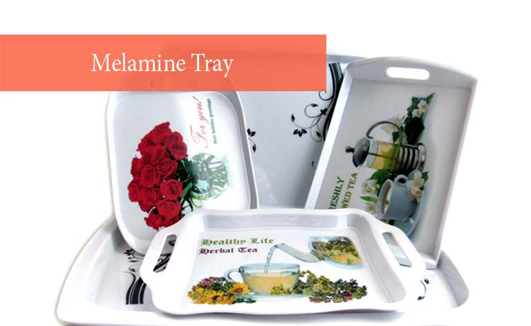 Melamine Types Of Tray(Group  B)